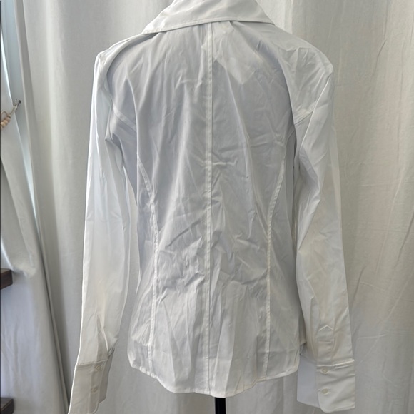 White Button-Up Shirt - Picture 4 of 5